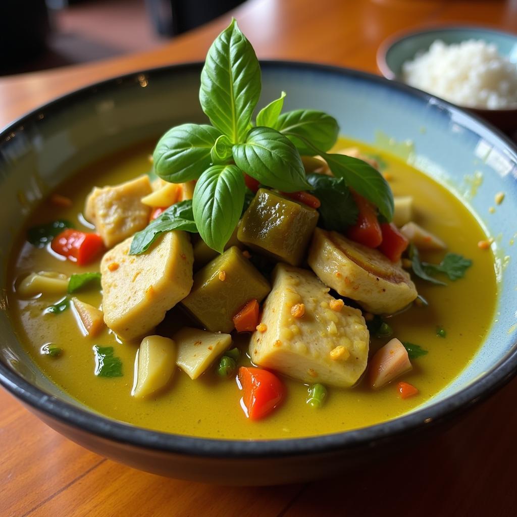 Delicious Green Curry at Jay's Thai Food