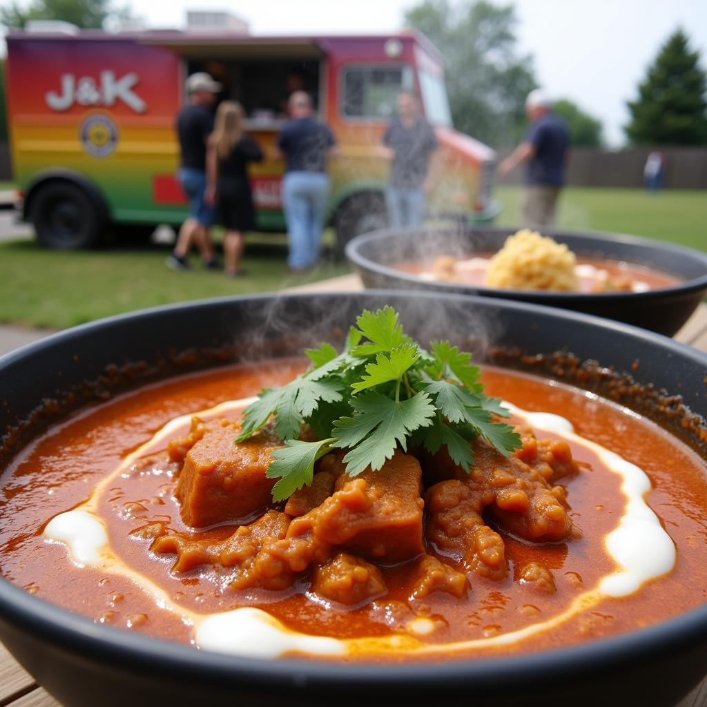 J&K Food Truck Rogan Josh