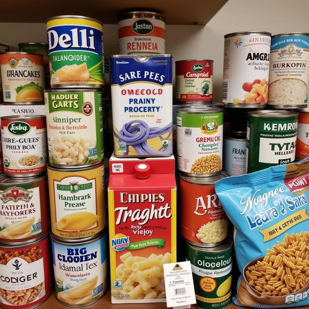 Food Donations at the Johnstown Food Pantry