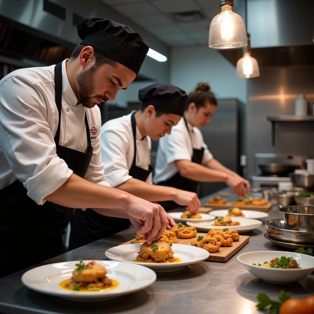 Joyce Food LLC Chefs Creating Dishes