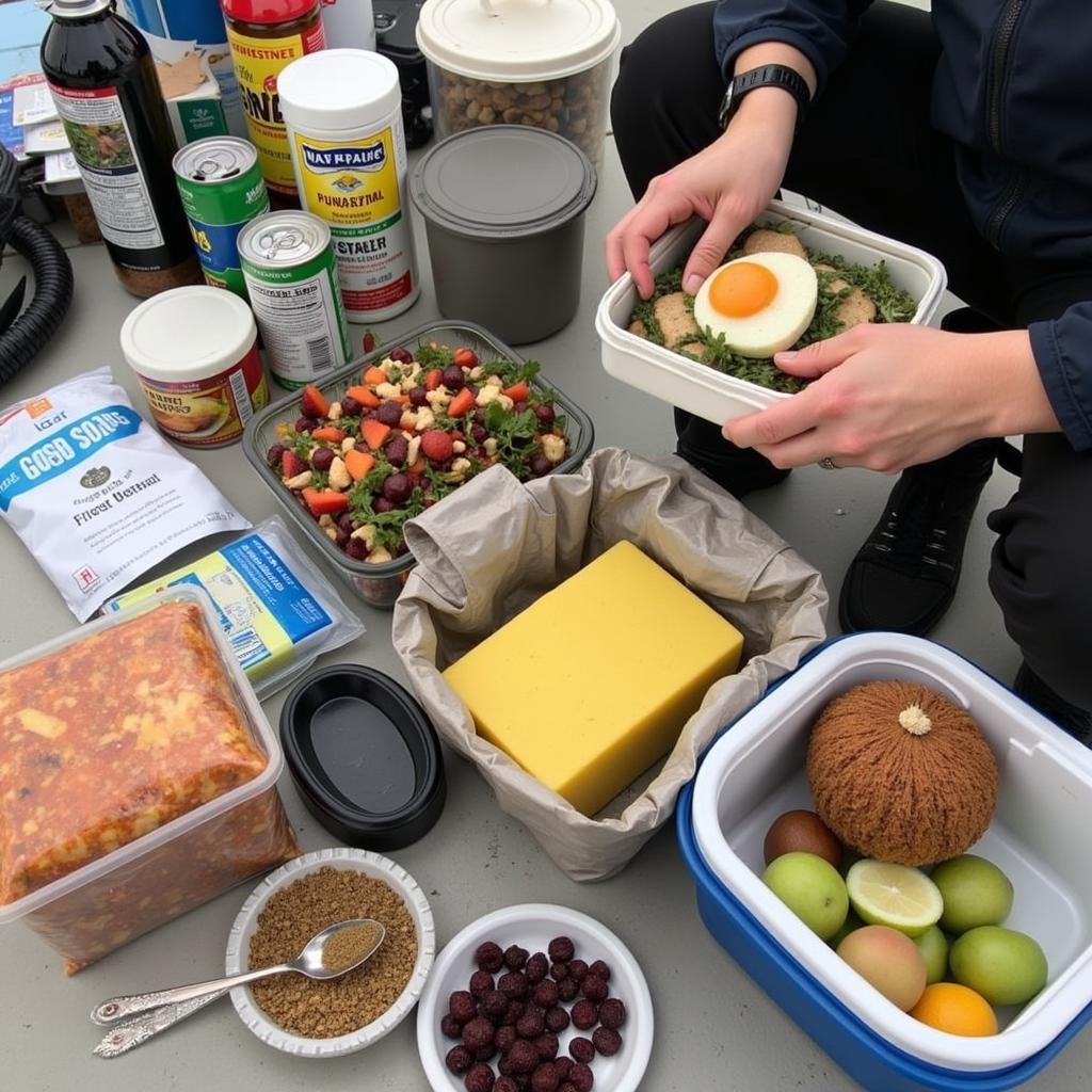 Kayaking Food Preparation for Longer Trips