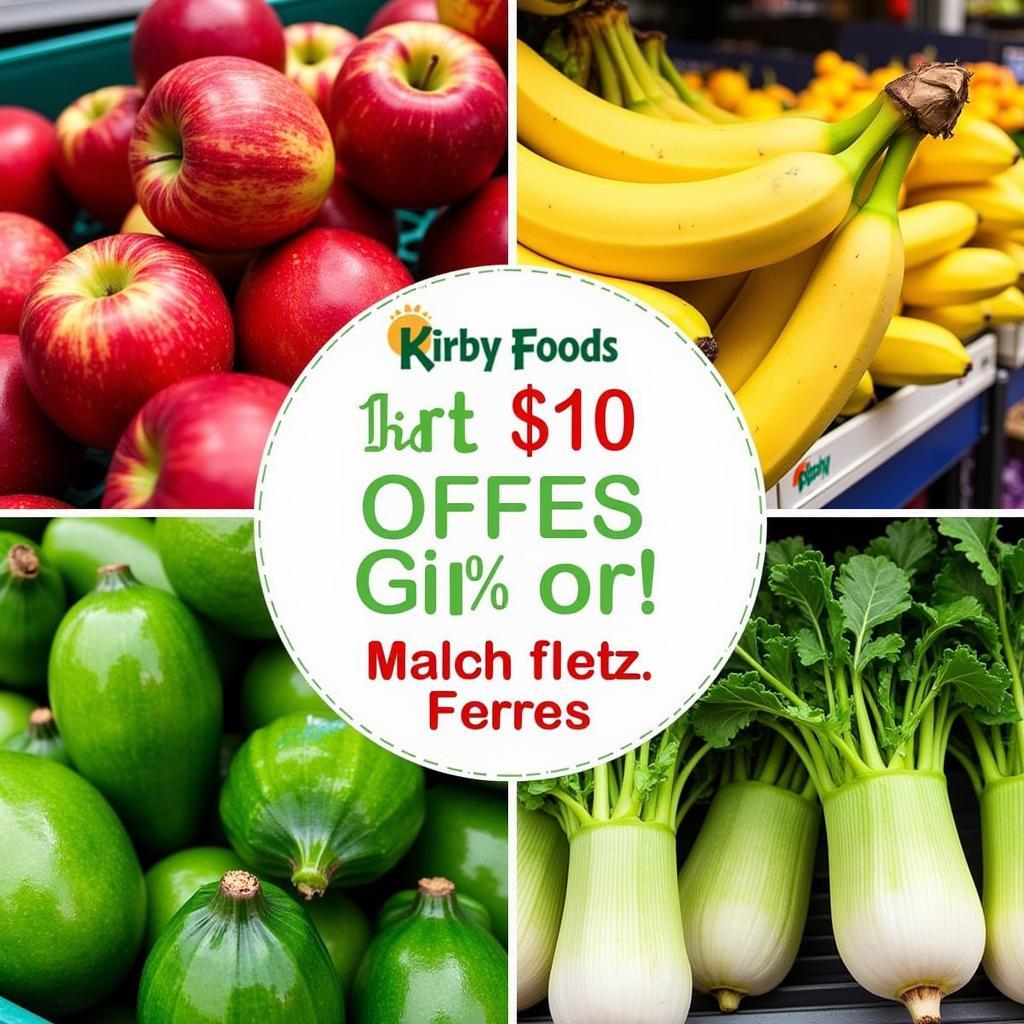 Fresh Produce Deals at Kirby Foods Effingham IL