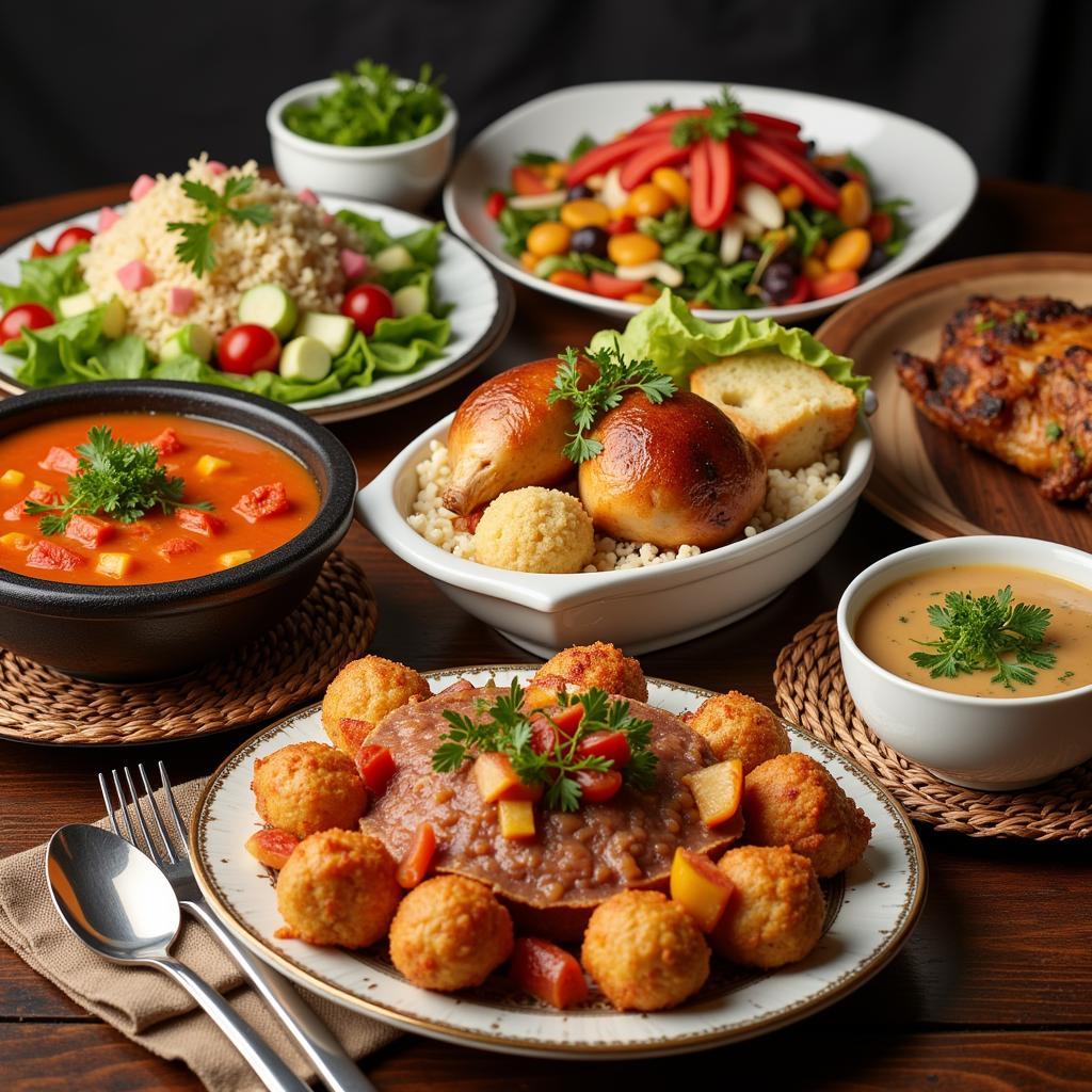 A variety of kosher dishes available in Pittsburgh