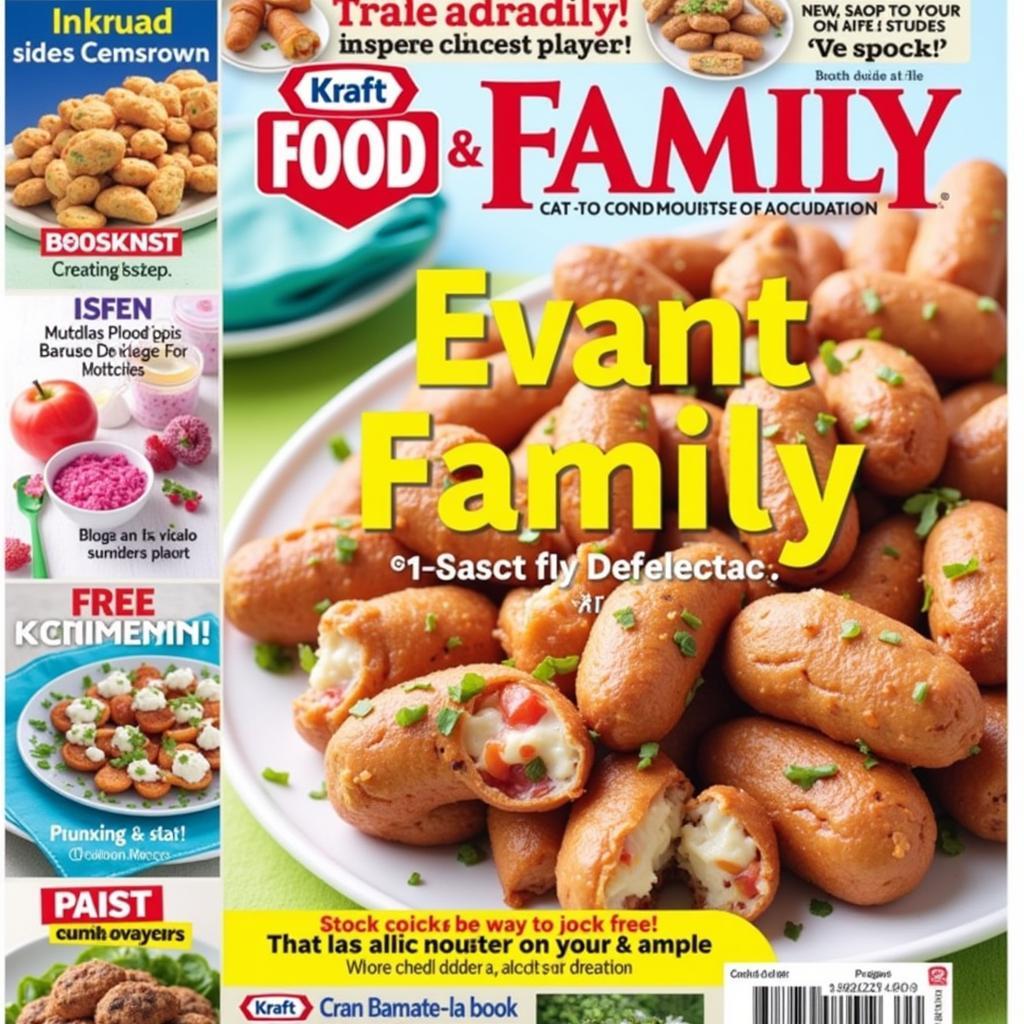 Kraft Food and Family Magazine Cover