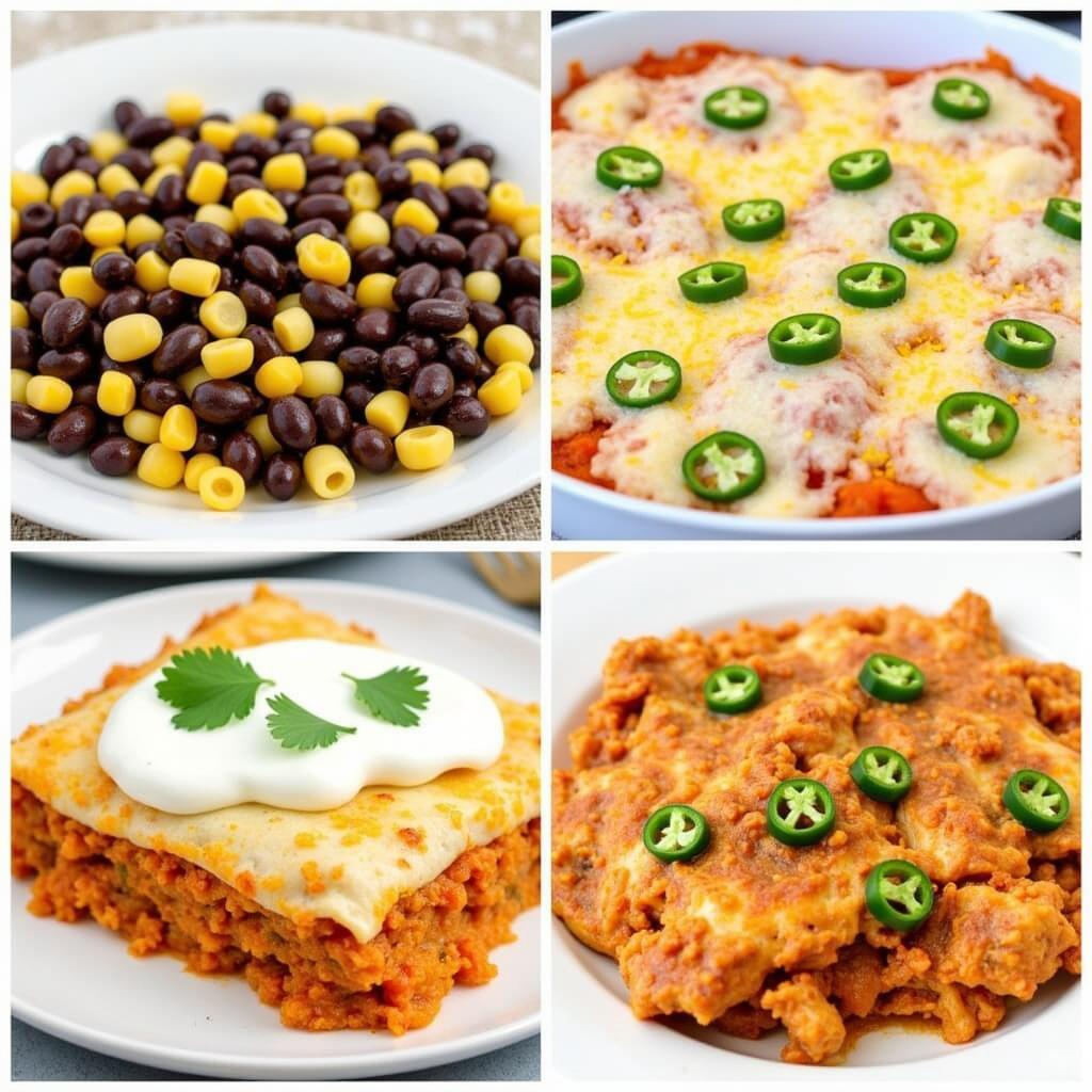 Kraft Foods Enchilada Bake Variations