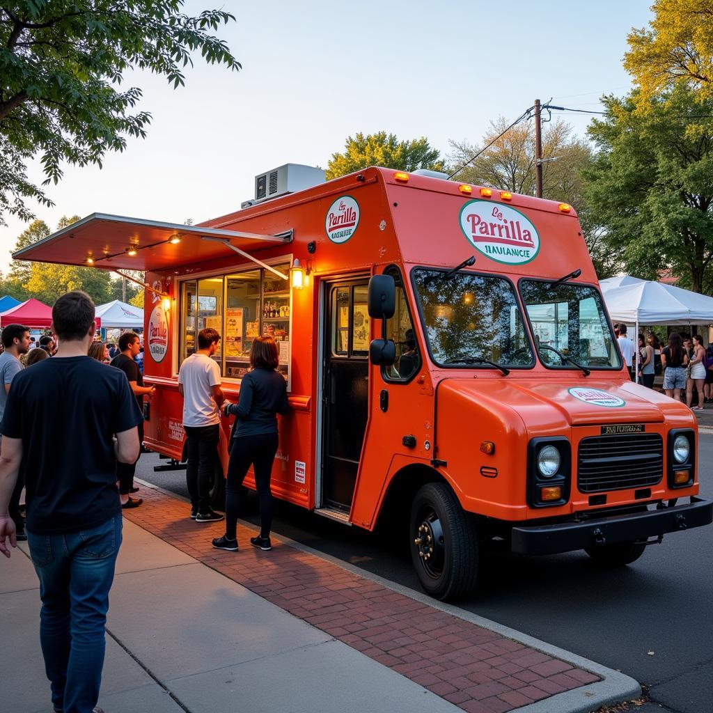 La Parrilla Food Truck at a Local Event