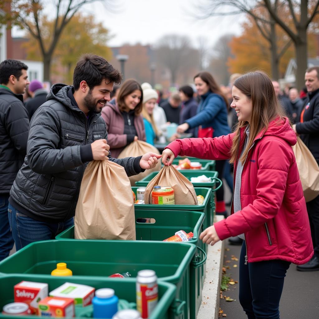 Community Food Drive at the Lakes Region Food Pantry