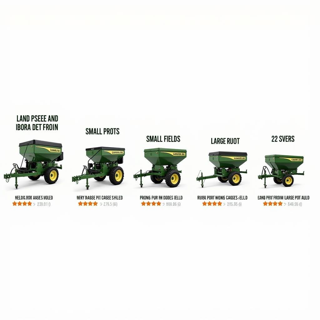 Land Pride Food Plot Seeder Models Comparison