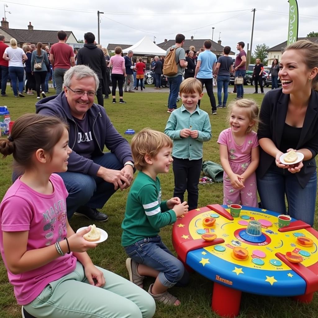 Families Enjoying the Listowel Food Fair