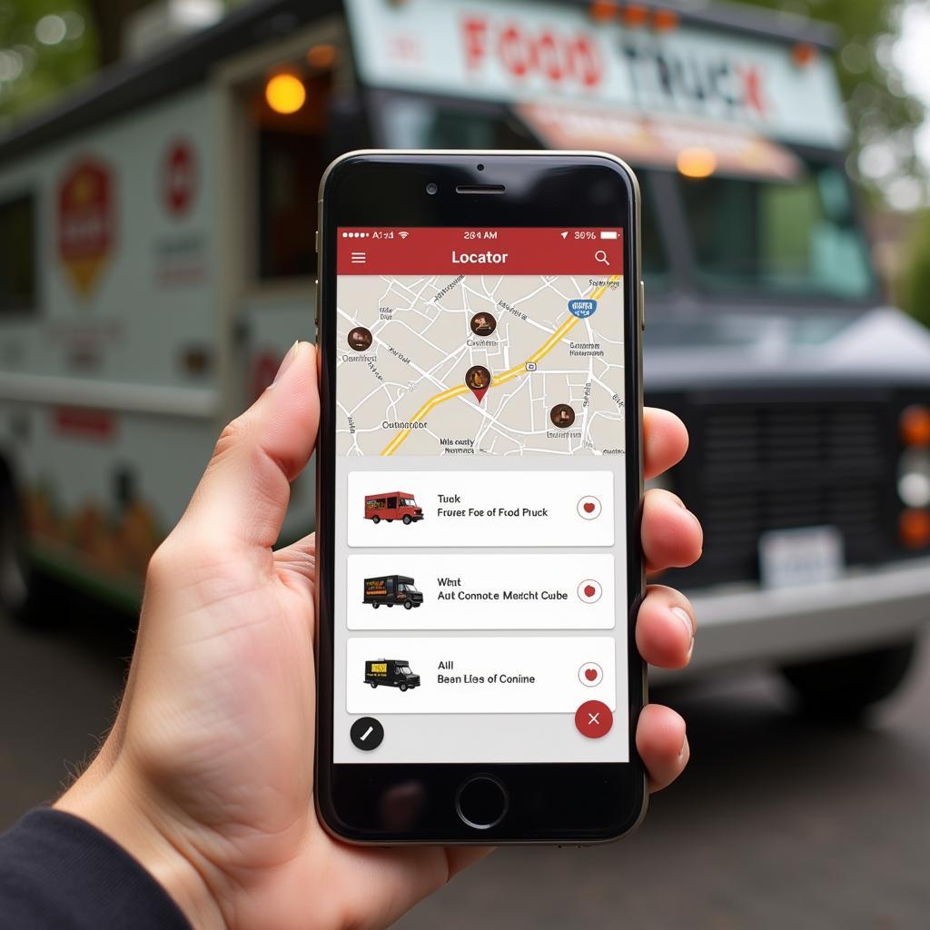 Using Mobile Apps to Find Mesas Food Trucks