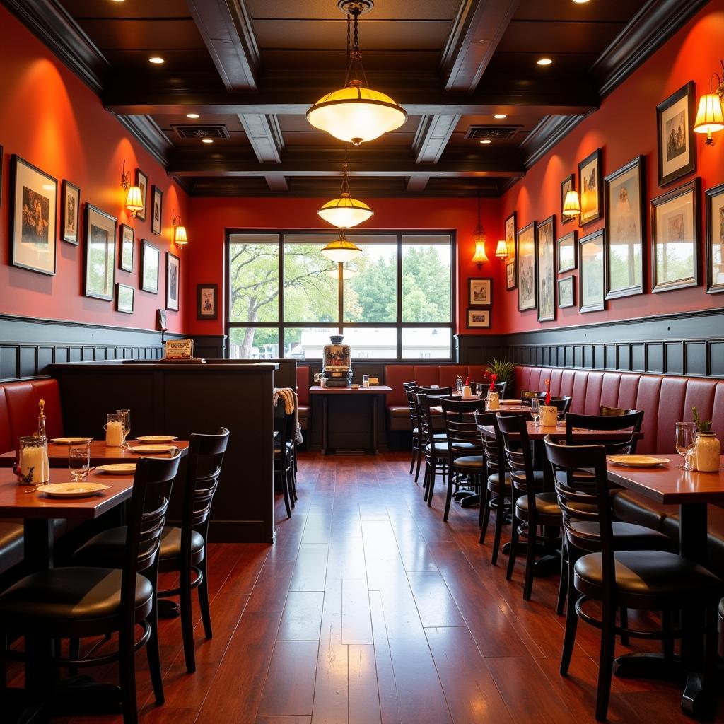 Lynden Chinese Restaurant Interior