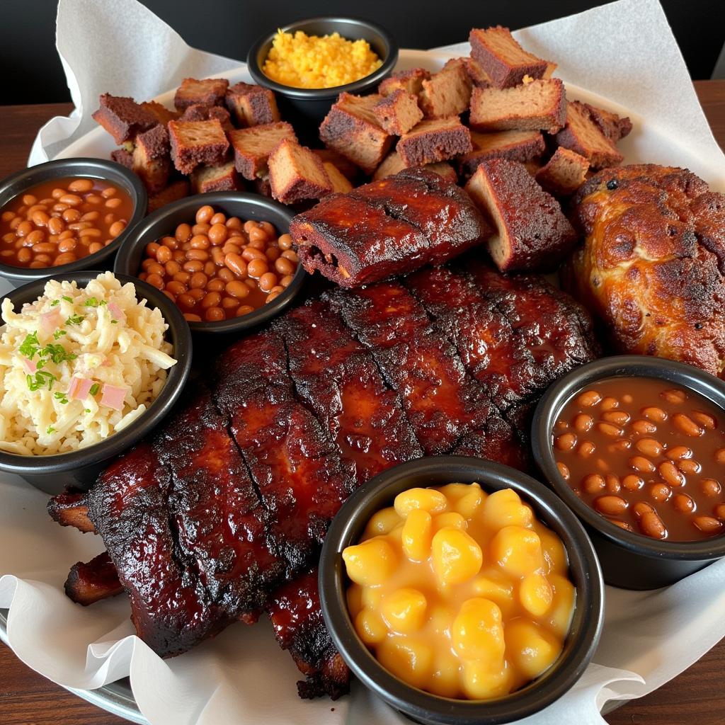 Knoxville BBQ Platter