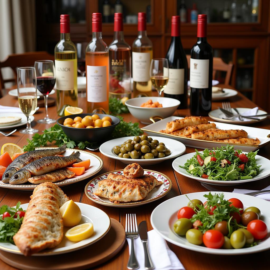 Mediterranean Food and Wine Pairing