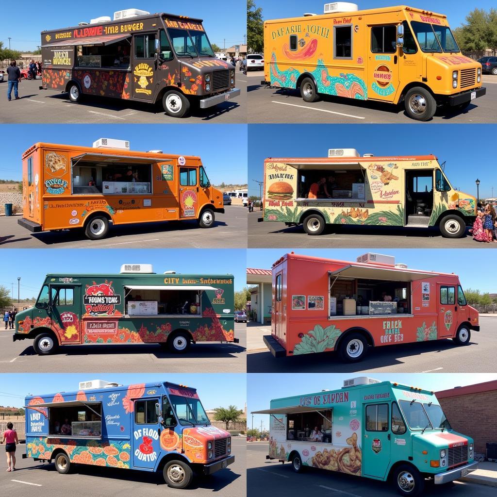 Diverse Food Truck Offerings in Mesa AZ