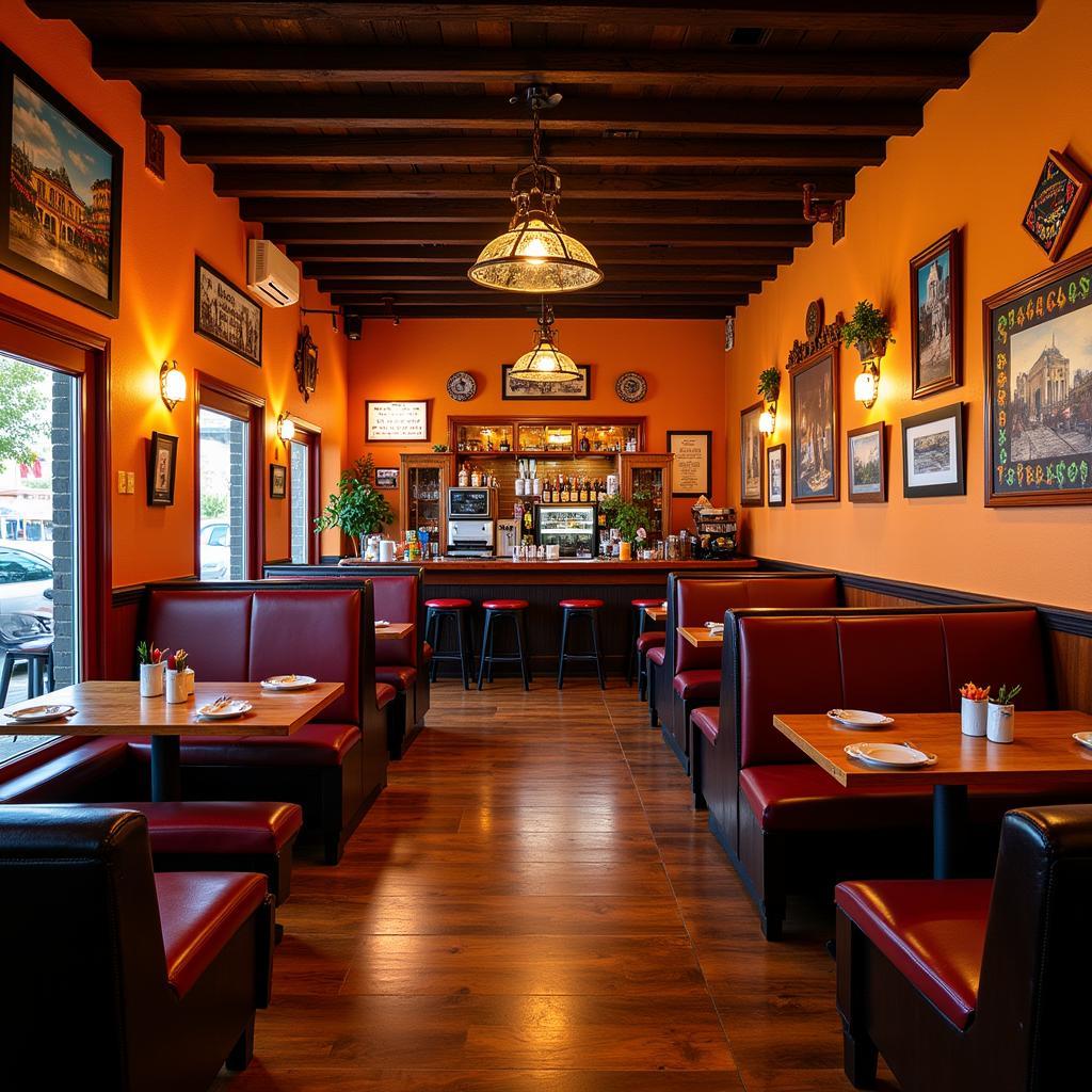 Mexican Restaurant Interior in Vacaville