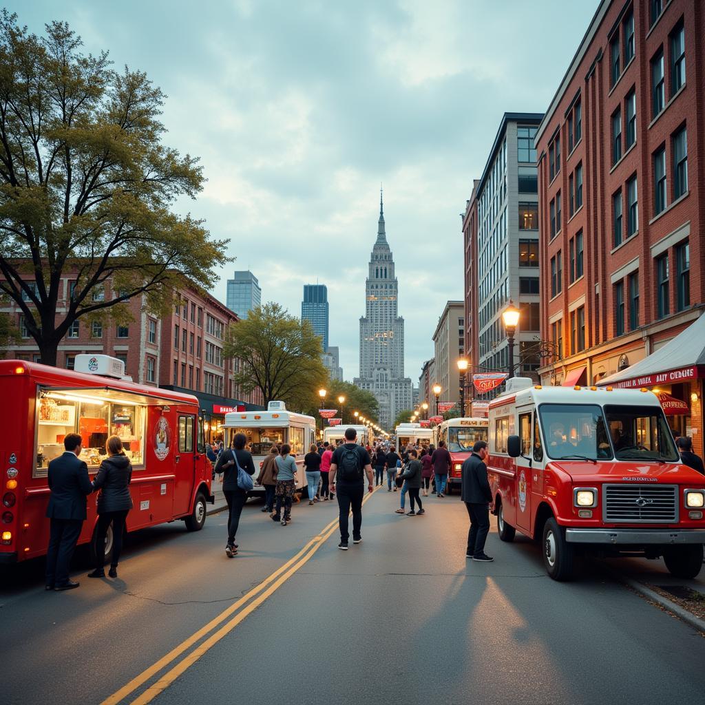 Vibrant Michigan Food Truck Scene