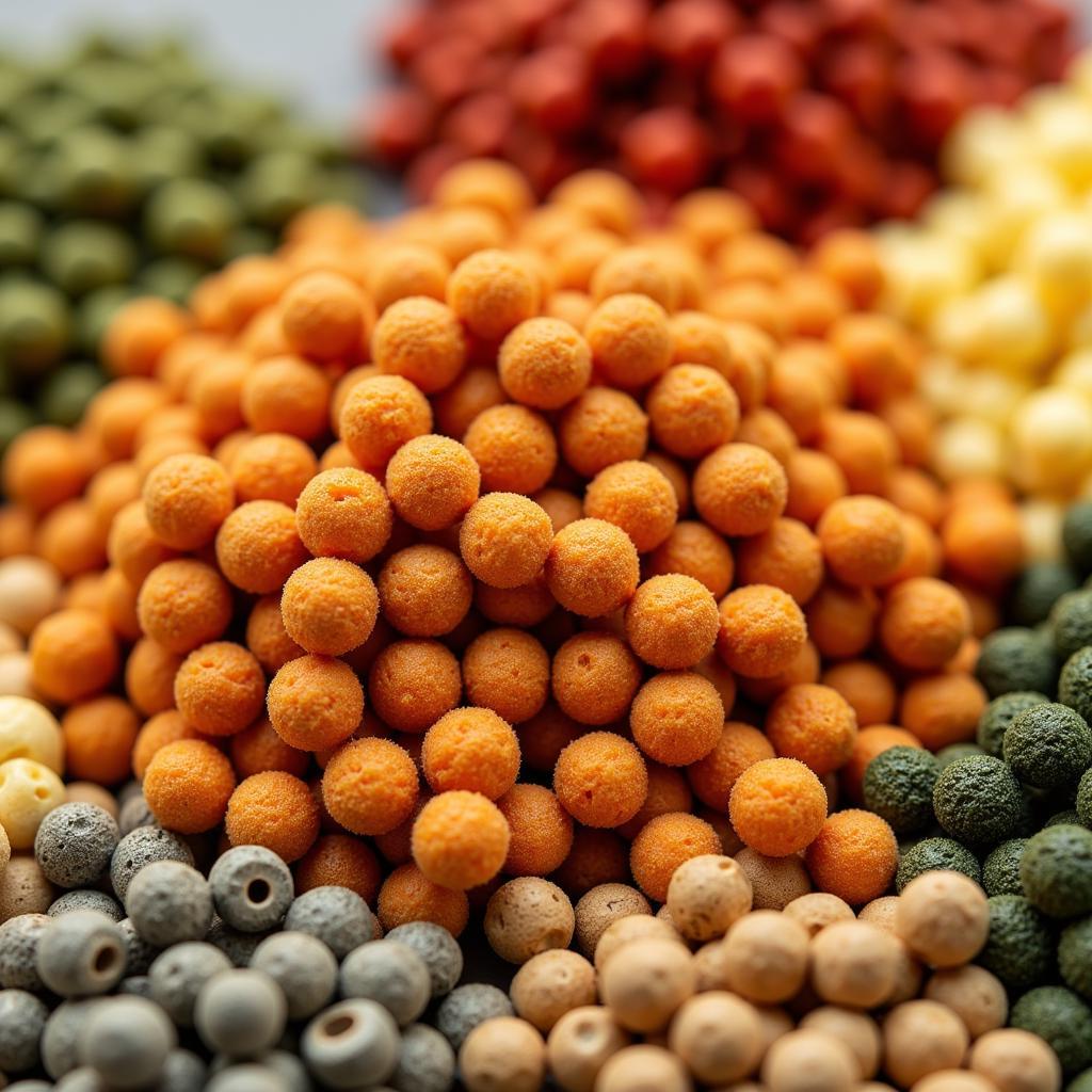 Variety of Micro Pellet Fish Food