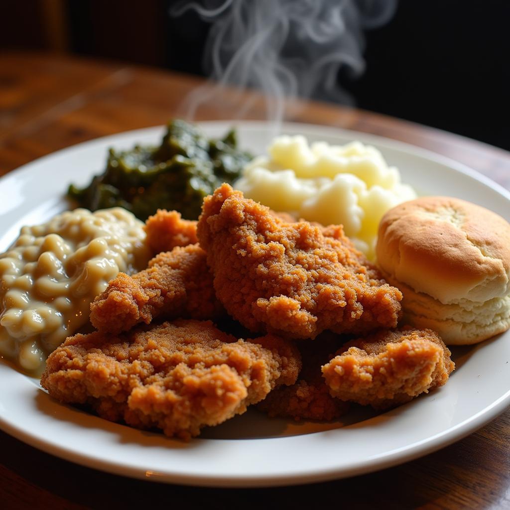 Miller's Famous Fried Chicken with Classic Southern Sides