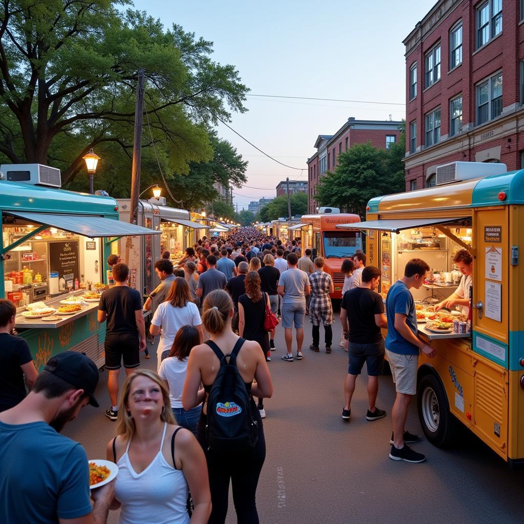 Vibrant Mississippi Food Truck Scene