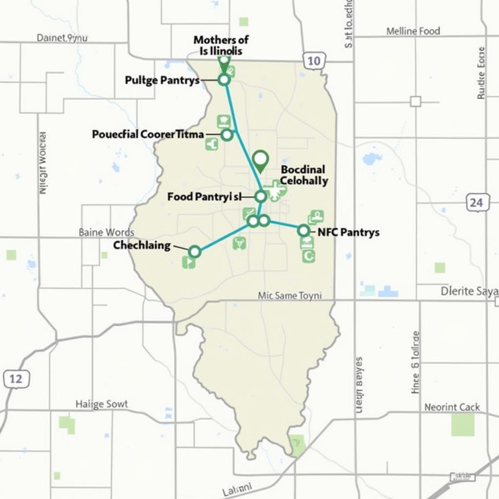 Moline Food Pantry Locations Map