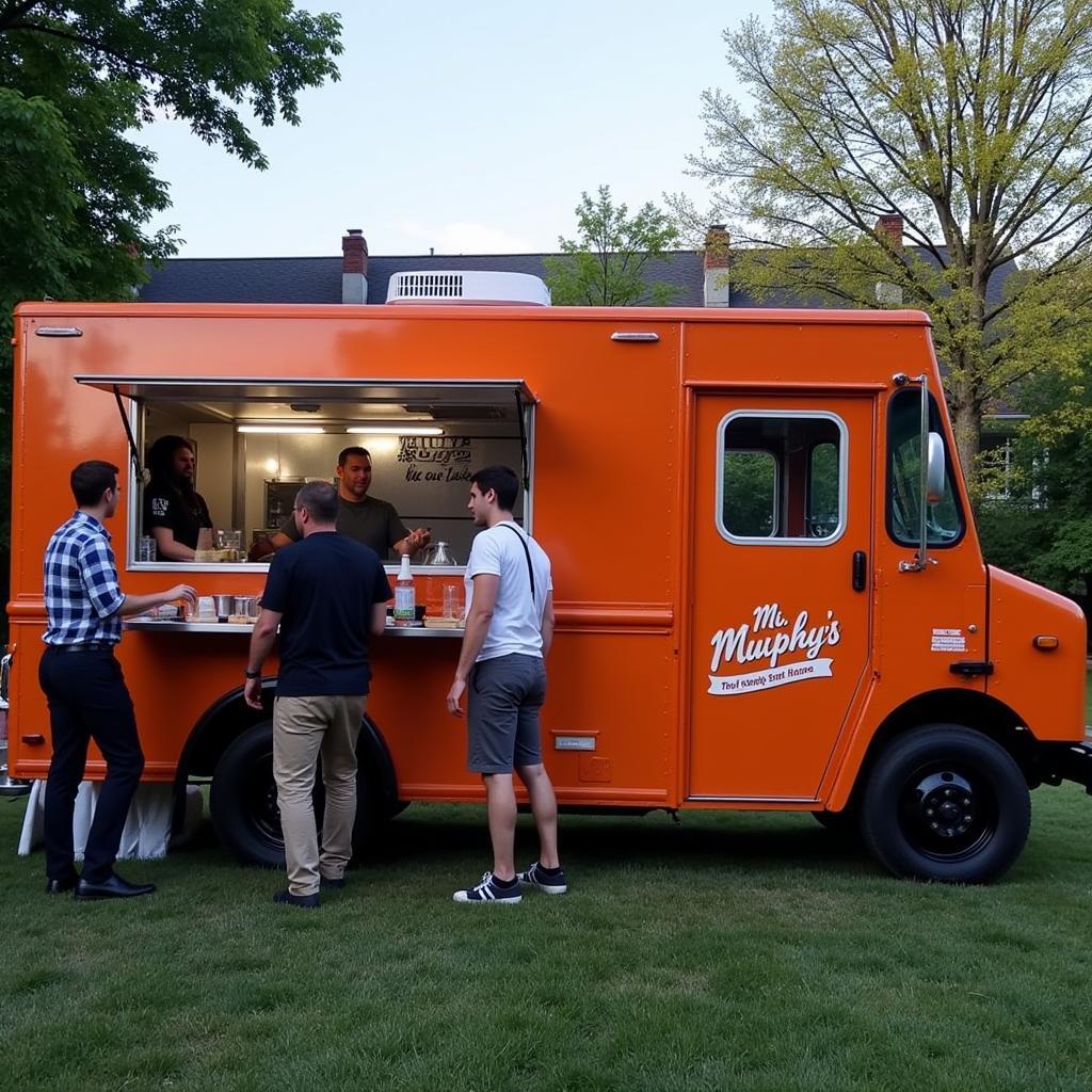 Mr Murphy's Food Truck Catering a Private Event