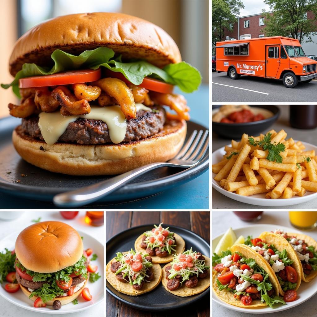 Mr Murphy's Food Truck Diverse Menu Items