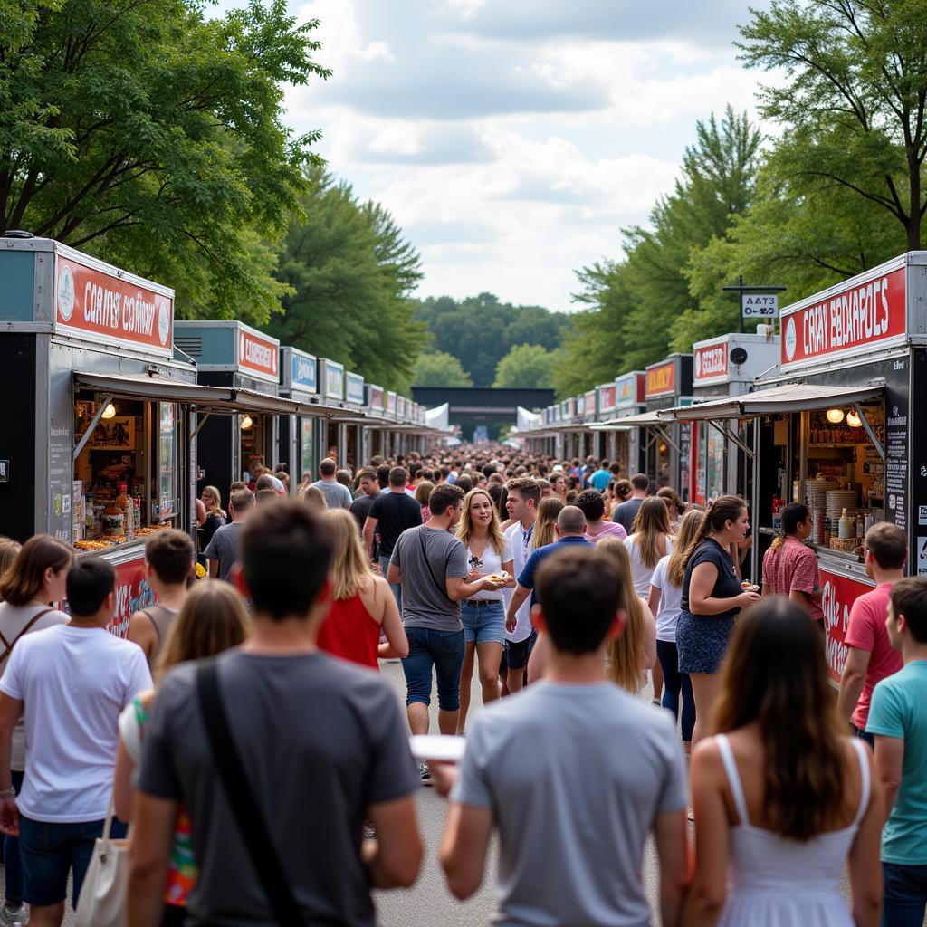 Navigating a High Point Food Truck Festival