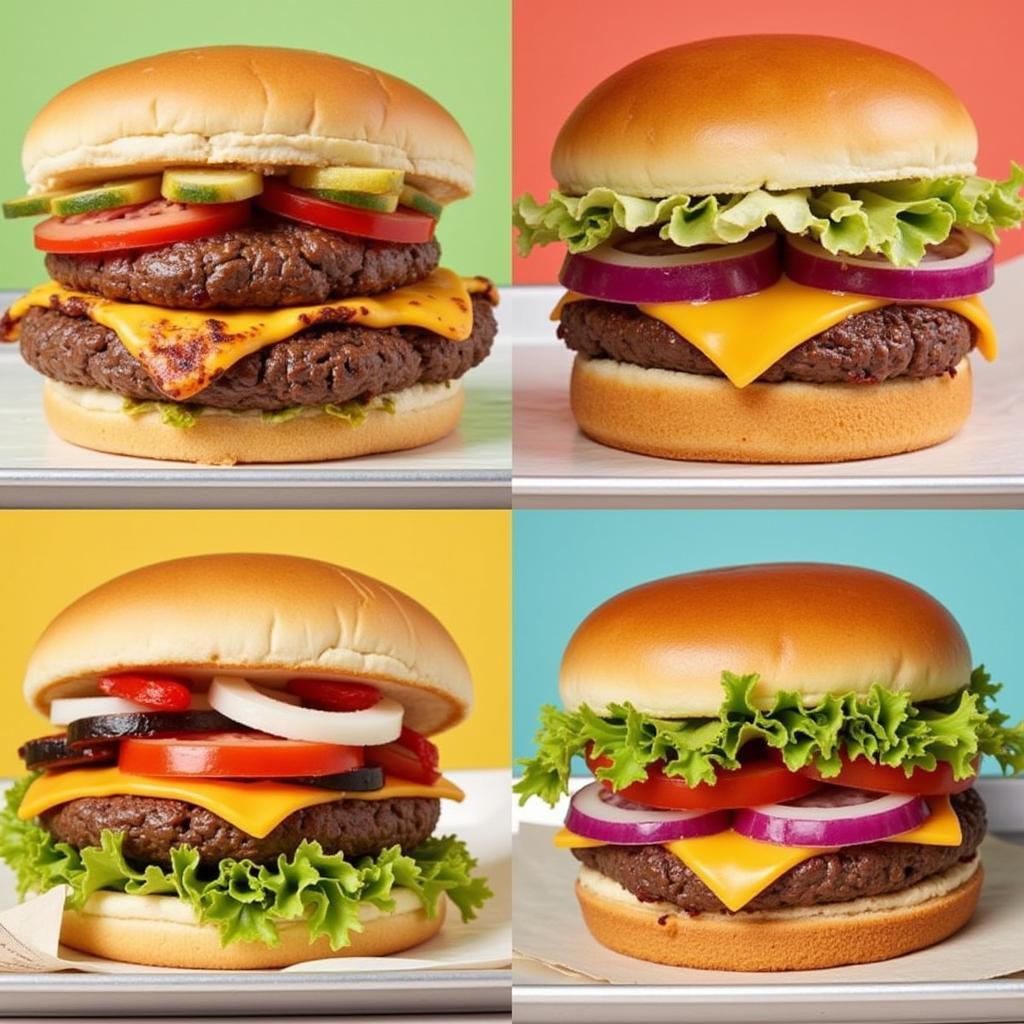 Delicious Non-Dairy Fast Food Burgers