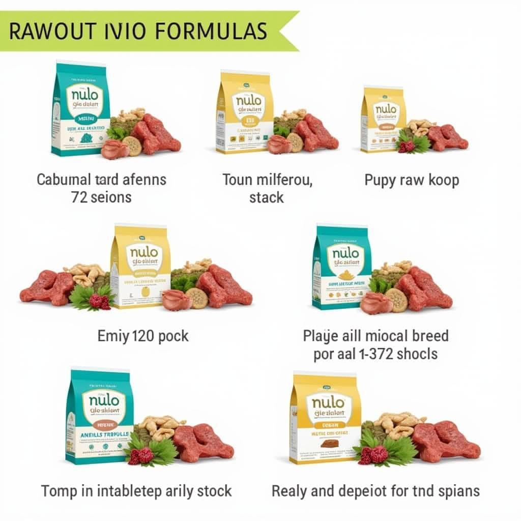 Nulo Raw Dog Food Variety