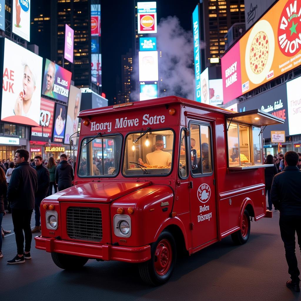 NY Pizza Food Truck in Times Square