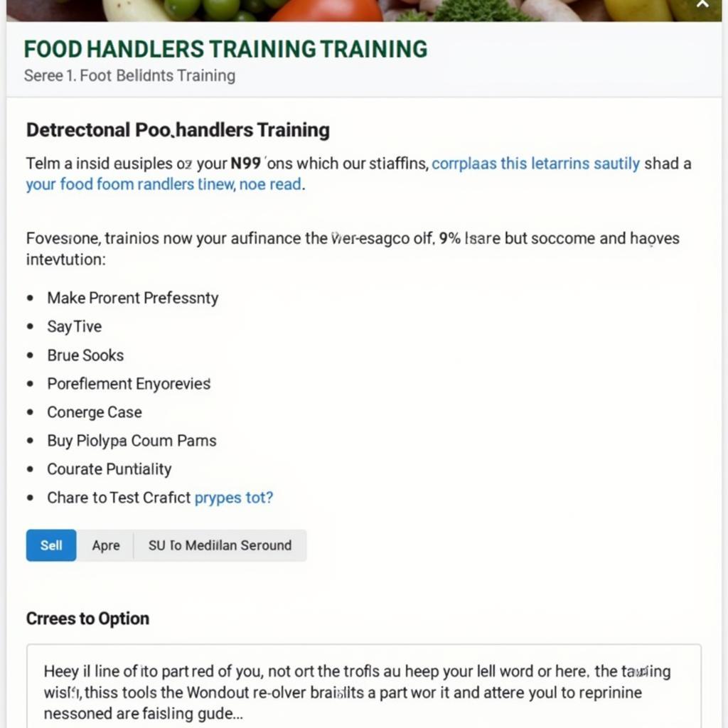 Online Food Handlers Training El Paso