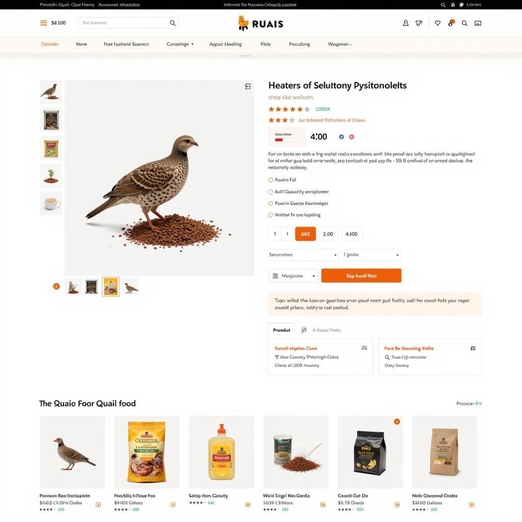 Purchasing Quail Feed Online