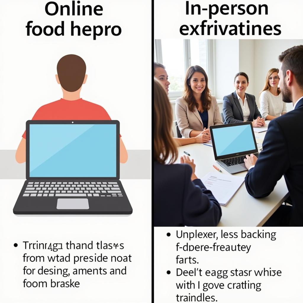 Online vs. In-Person Food Handler Training