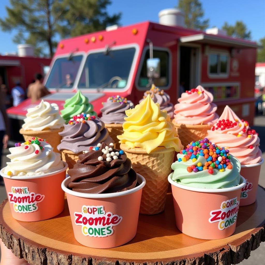 Oomie Zoomies Food Truck Menu Desserts