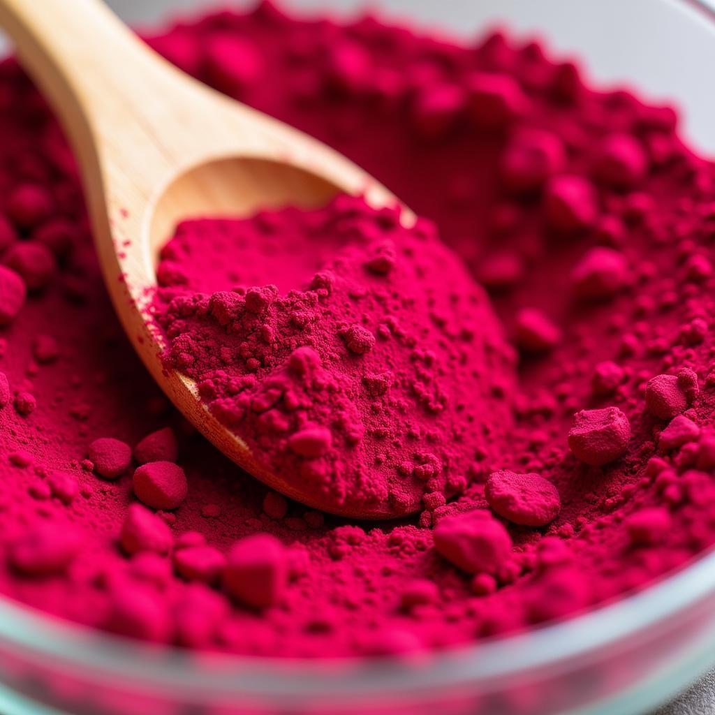 Organic Red Food Dye from Beetroot Powder