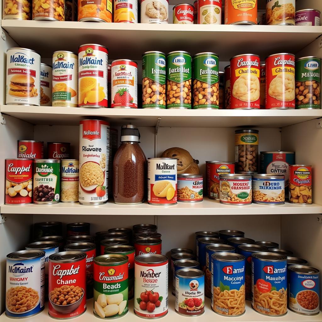 Organizing Bulk Canned Food