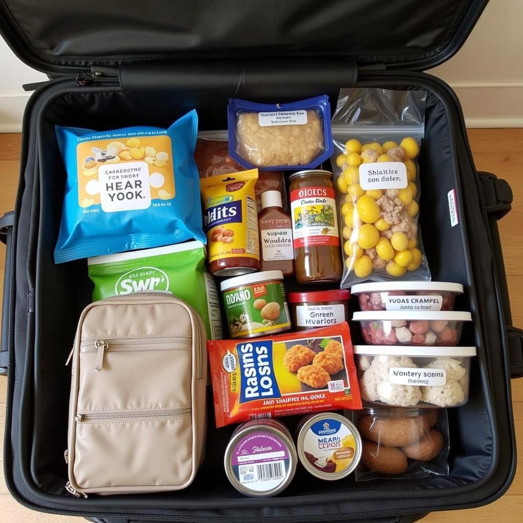 Packing Kosher Food for Travel