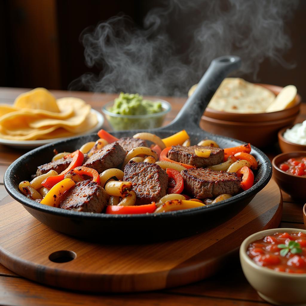 Pelayo's Mexican Food Menu: Fajitas