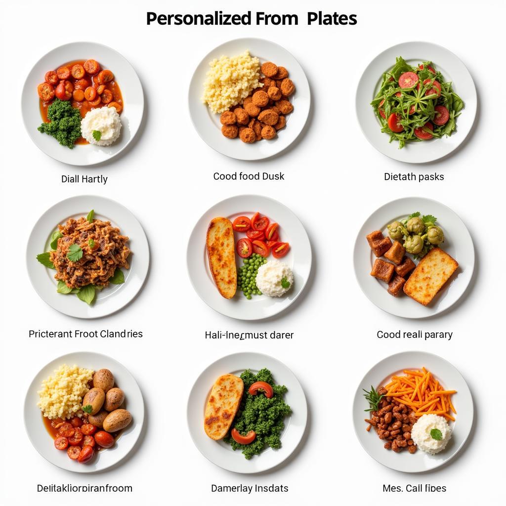 Personalized Food Plates: A Variety of Options