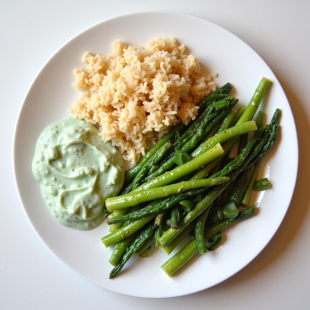 Example of a Pitta-Pacifying Meal