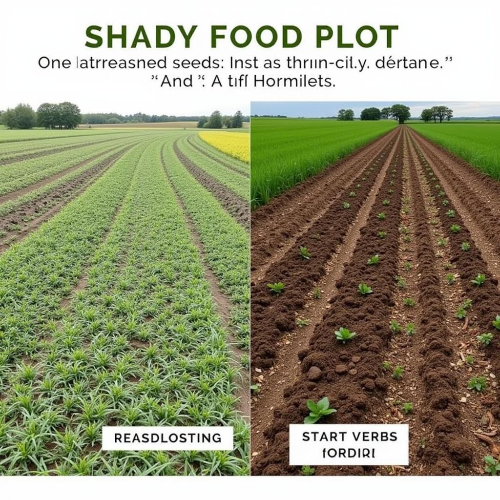 Planting Techniques for a Shady Food Plot