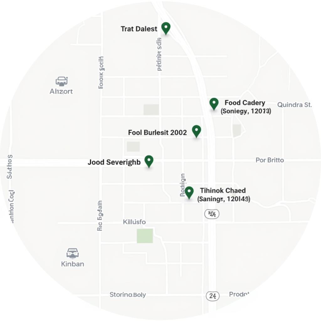 Portage Indiana Food Pantry Locations Map