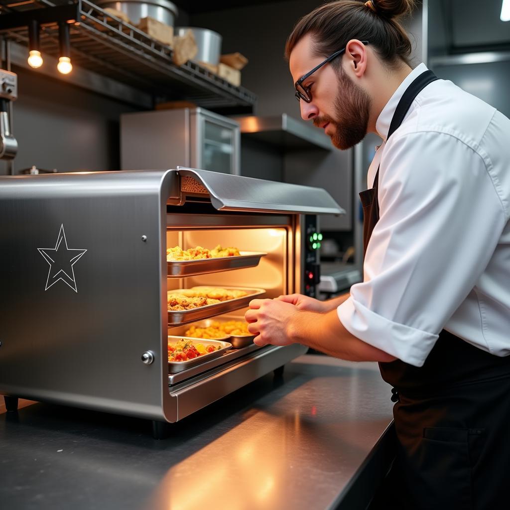 Chef Using Star Food Warmer