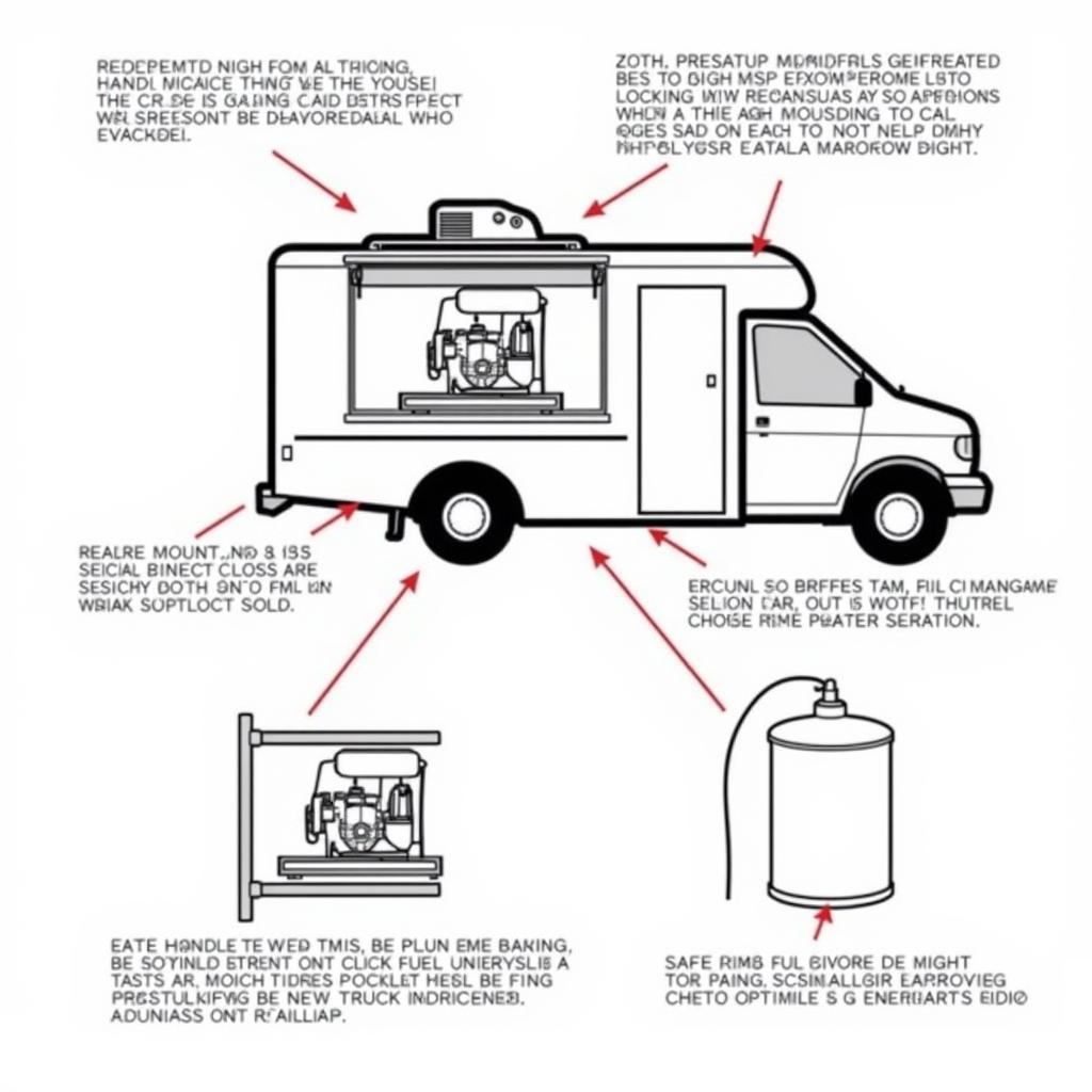 Proper Generator Installation and Ventilation in a Food Truck