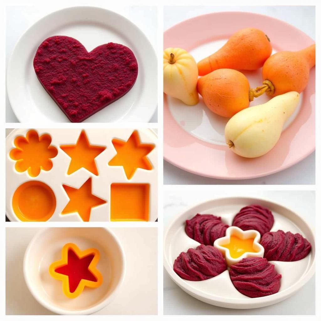 Creative Pureed Food Molding Ideas and Shapes