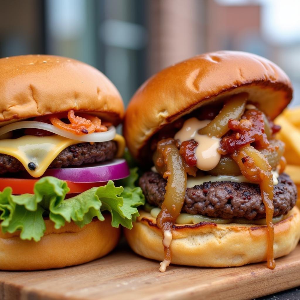 Juicy Burgers from Randy's Food Truck