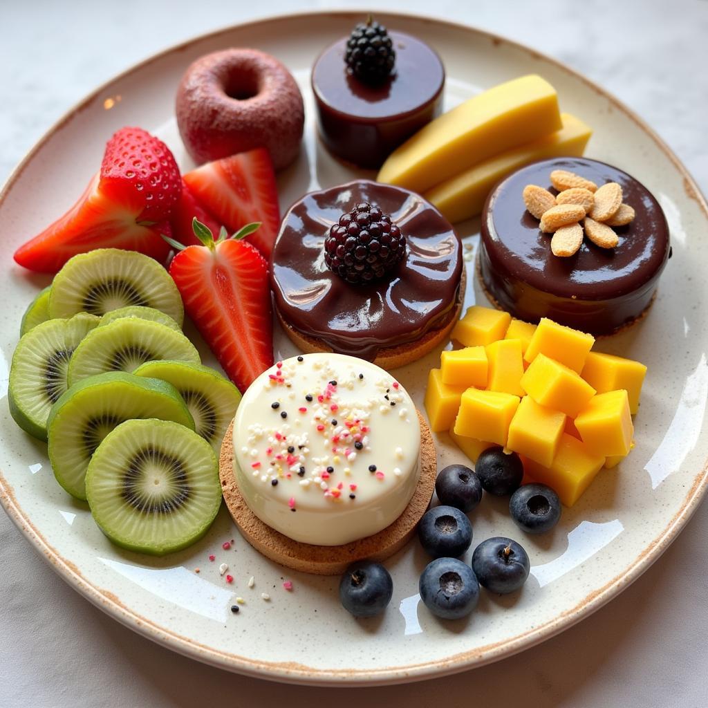 Raw Food Dessert Platter