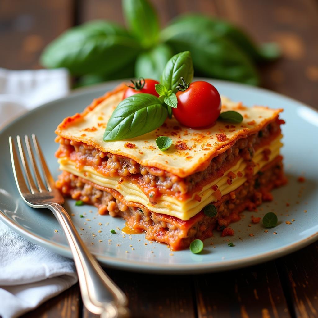 Finished Raw Food Lasagna