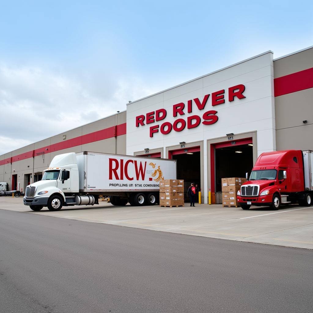 Red River Foods Richmond Warehouse Exterior