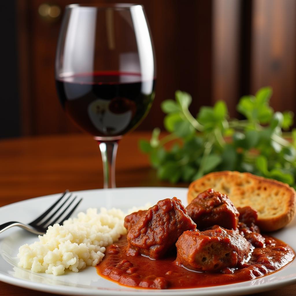 Red Wine and Indian Food Pairing